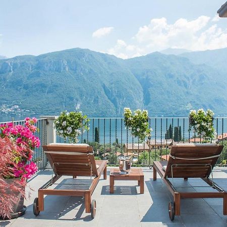 Miralago Apartments Villa Rosa Terrazza Белладжо Экстерьер фото